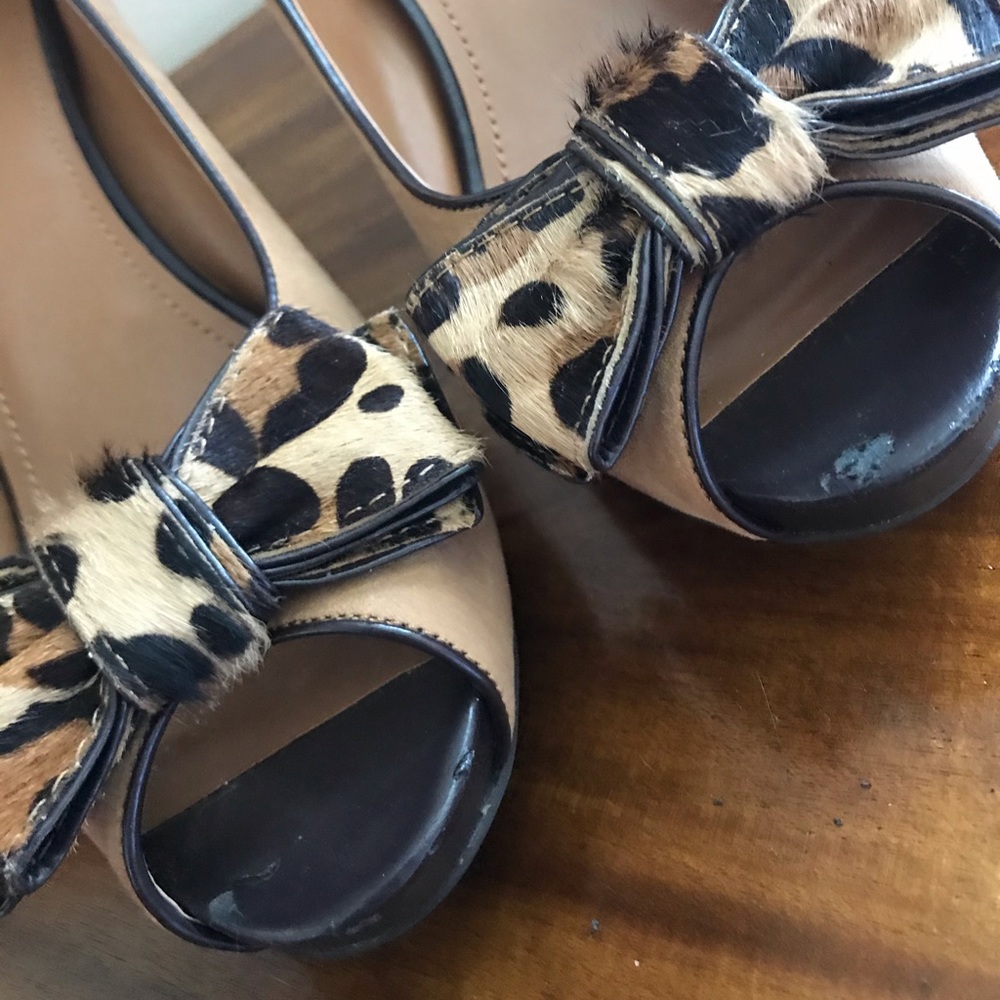 B Makowsky suede & calf-hair heels - Picture 11 of 11